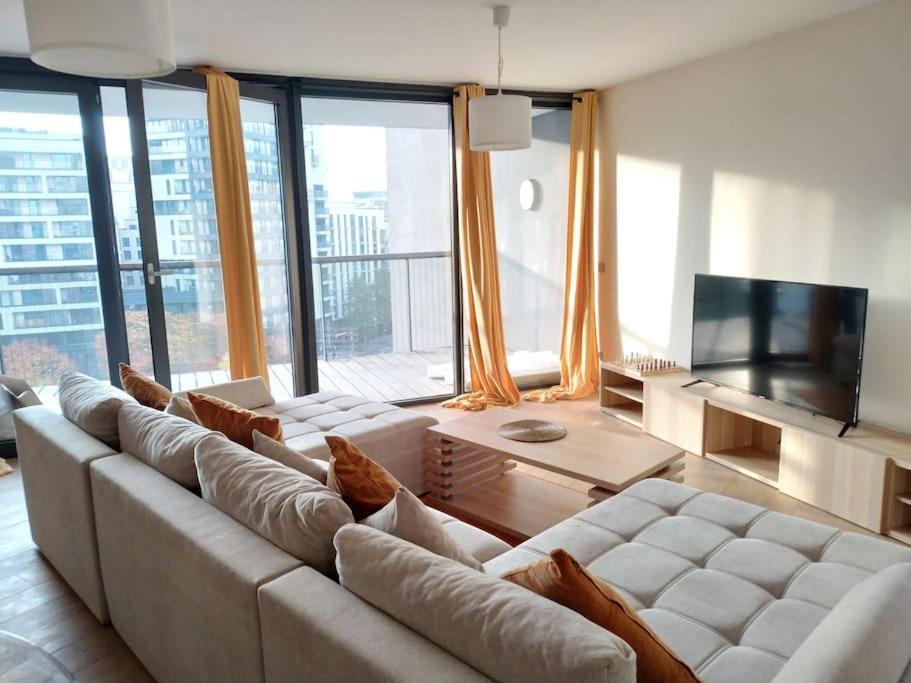 Beautiful 2Br/2Bar Apartement In European District Brussel Eksteriør bilde